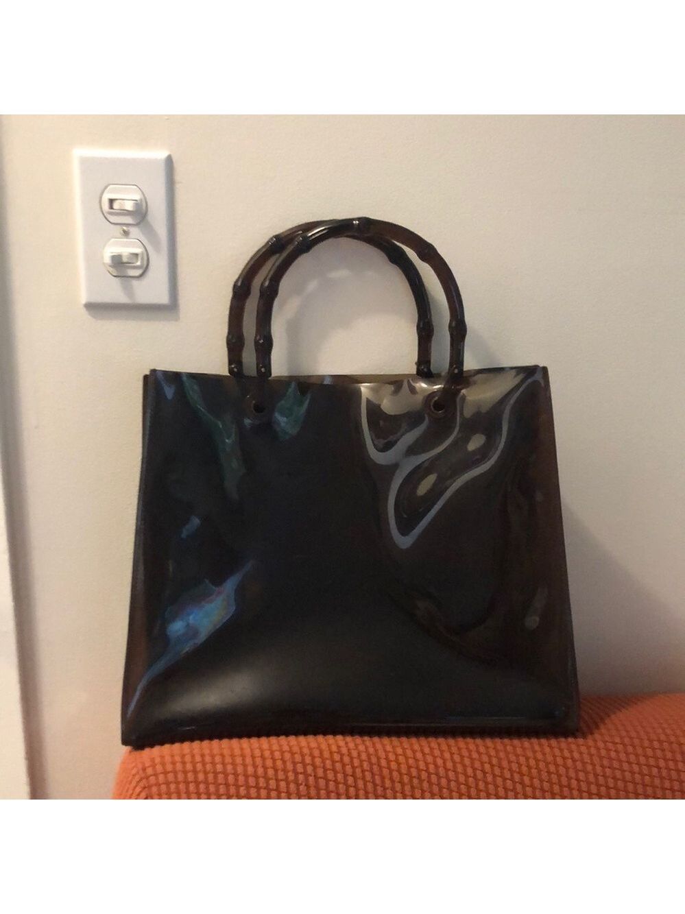 ❤️ Gucci Rare Vintage plastic totes bag - Picture 5 of 17